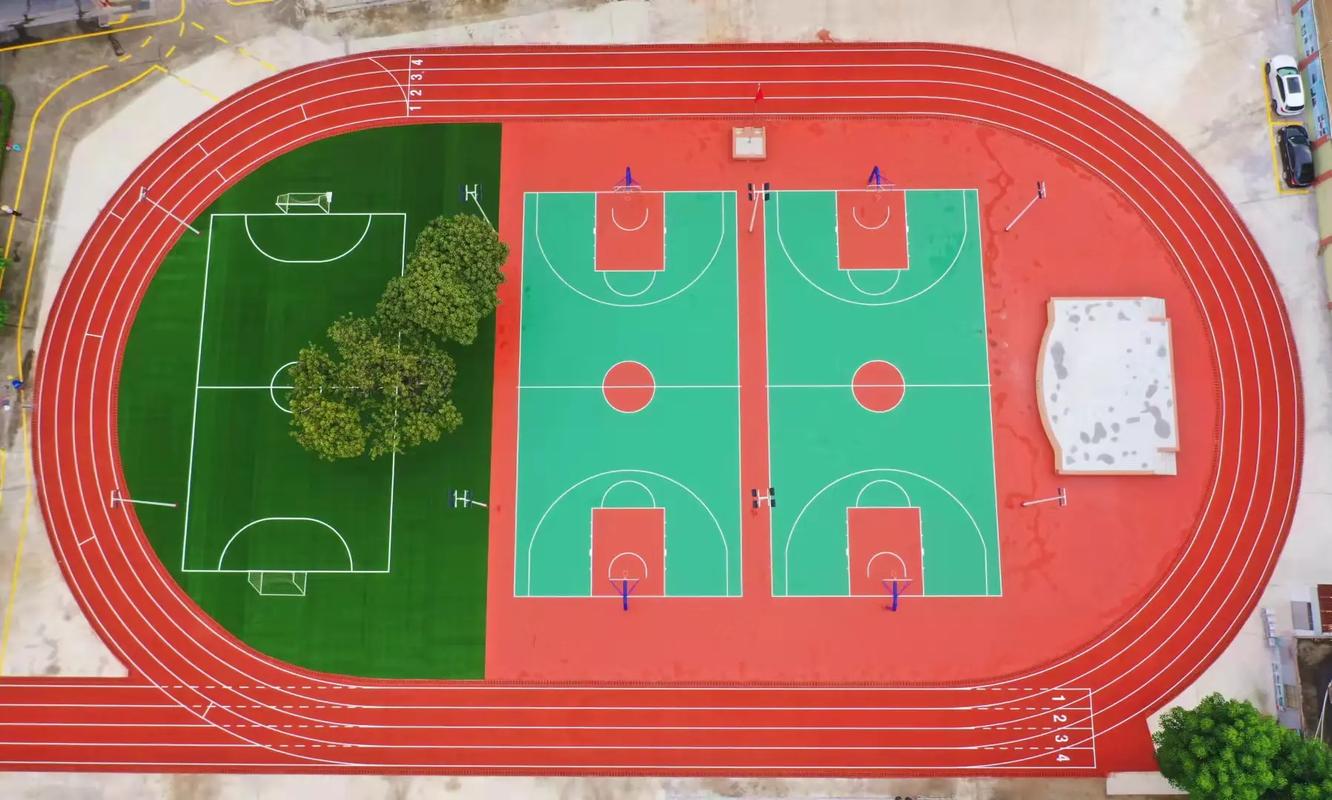 和田地区学校塑胶跑道篮球场 - 价格